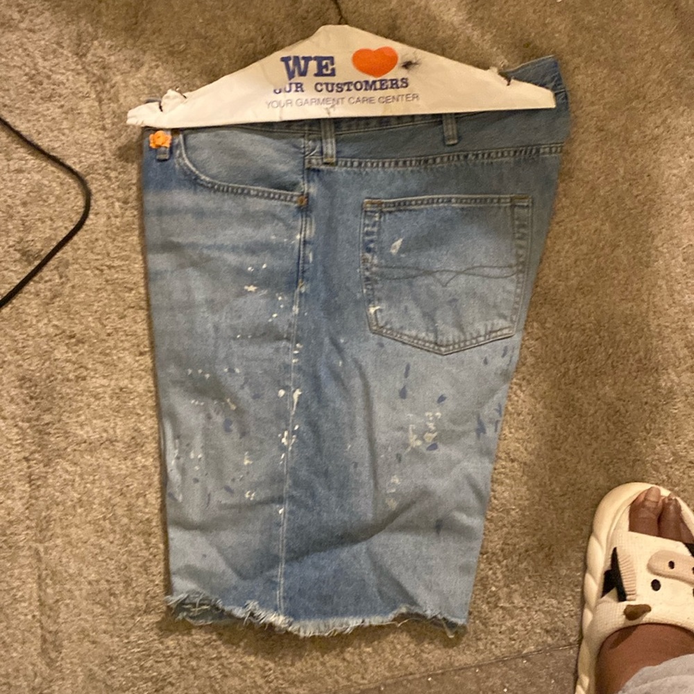 Polo Jean Shorts